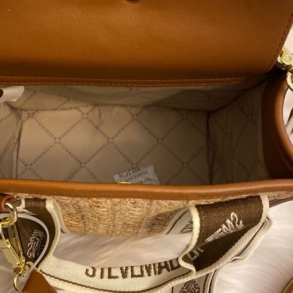 NWT Steve Madden (Bwebber)Satchel/Crossbody/Canvas Viral Tiktok Bag - Tweed - Picture 14 of 14